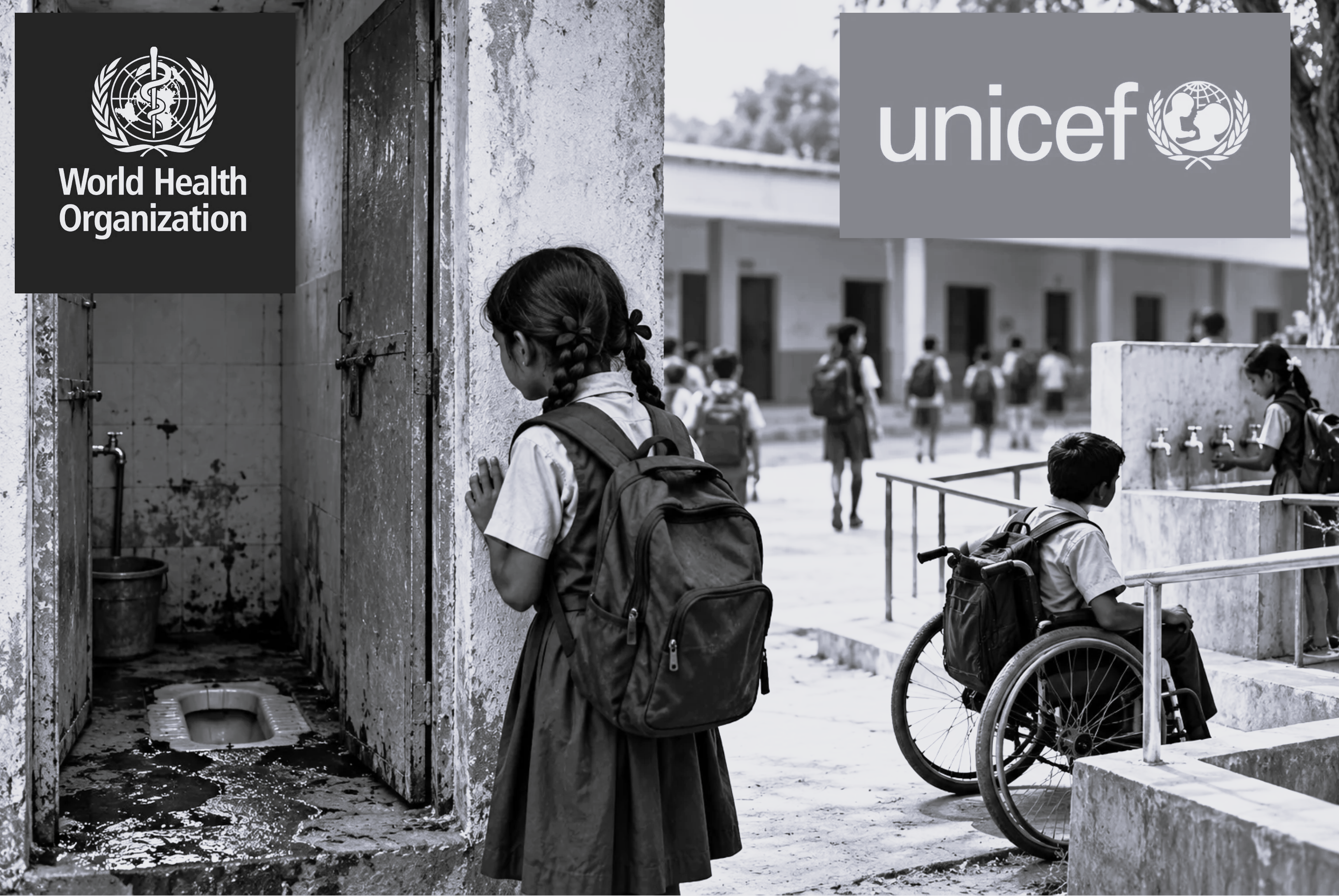 WHO-UNICEF Report: 50 Million Indian Children Lack School Sanitation Services