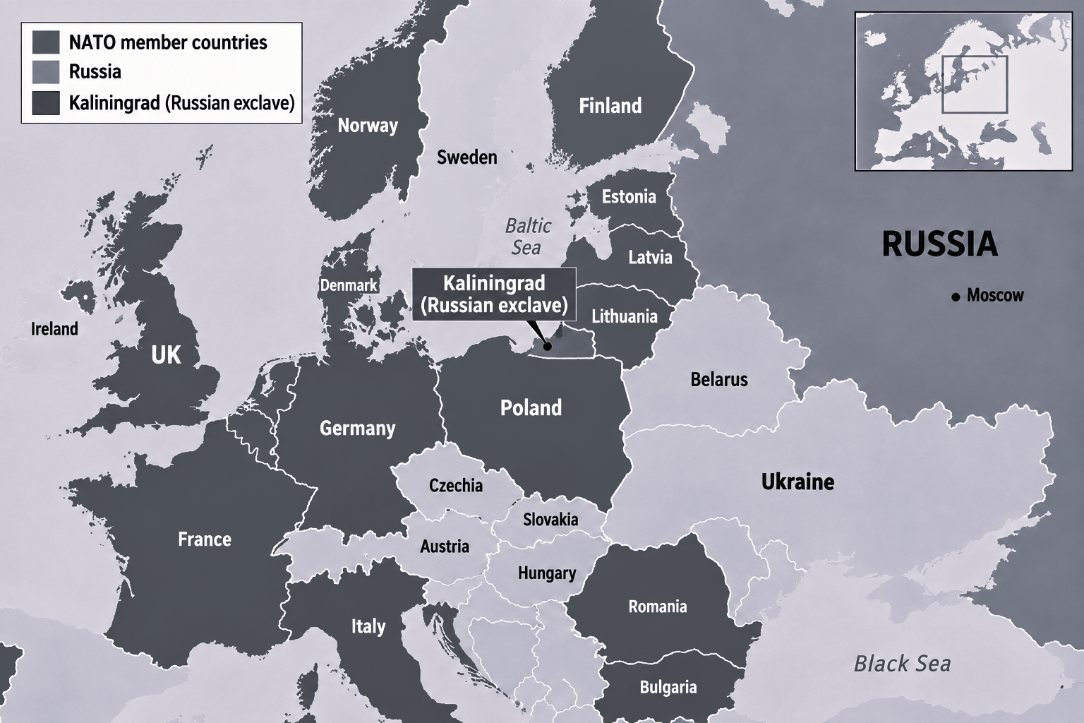 Russia Warns UK, NATO Of Nuclear Weapons Over Kaliningrad Strike Plot