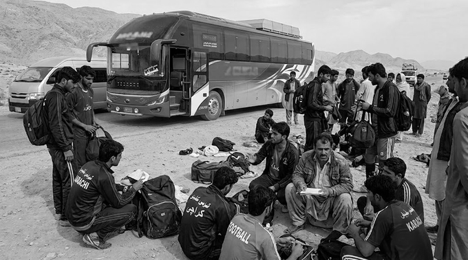 Karachi Football Team Robbed at Gunpoint on Balochistan Highway