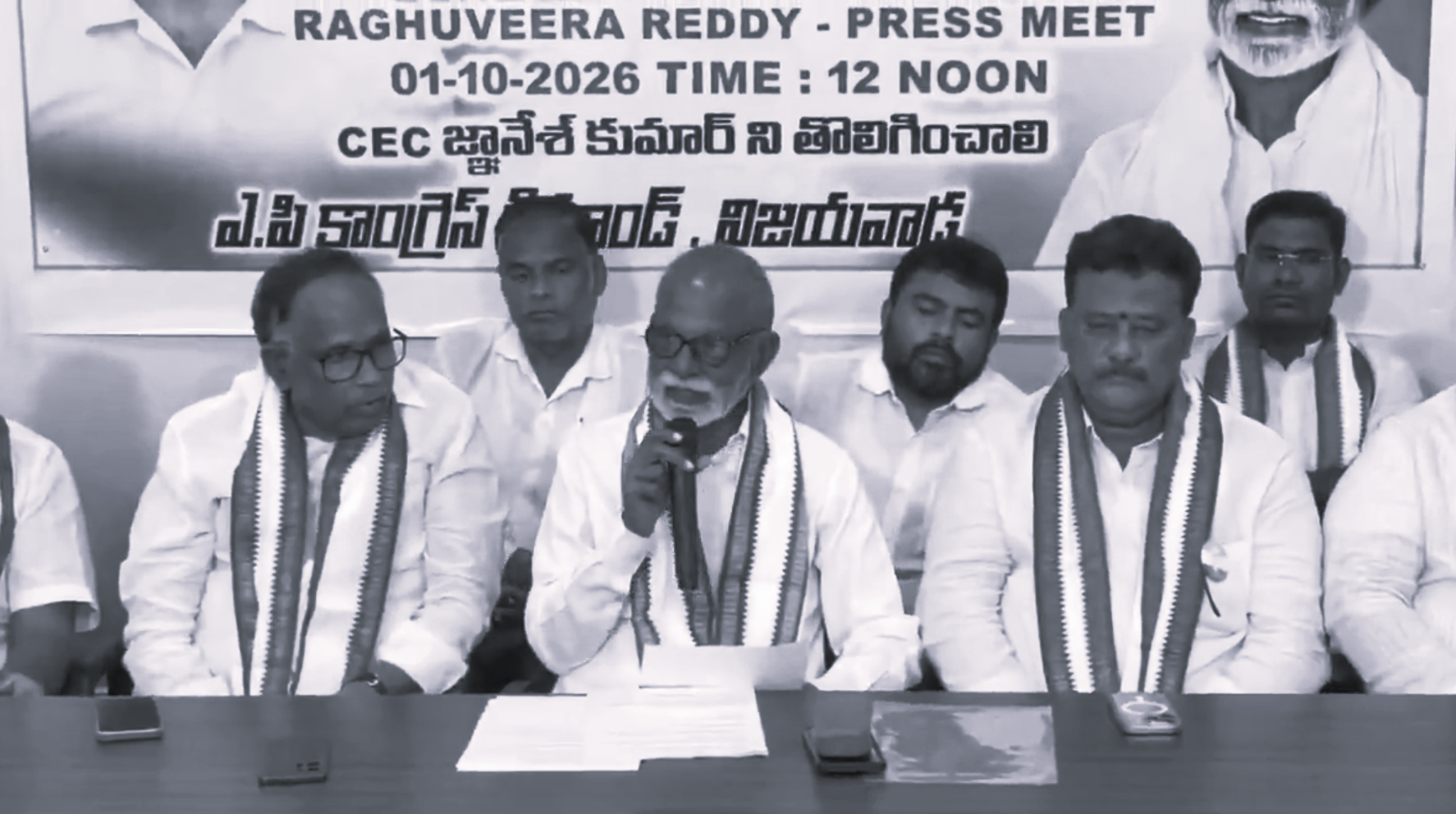Congress Leader Raghuveera Reddy Flags SIR Concerns, Calls for Voter Protection