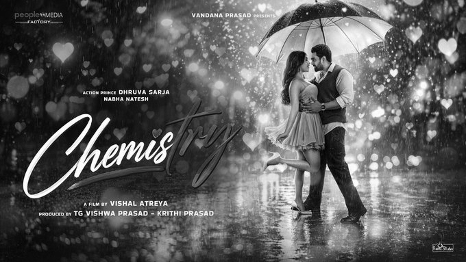 Dhruva Sarja and Nabha Natesh Team Up for New Film ‘Chemistry’
