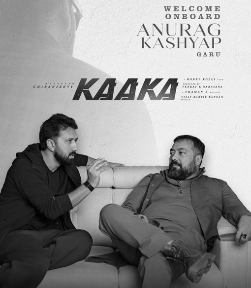 Anurag Kashyap Joins Chiranjeevi’s Kaaka in a Pivotal Role