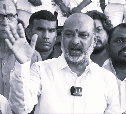Bandi Sanjay Slams Rahul Gandhi Over Delhi Election Commission Protest