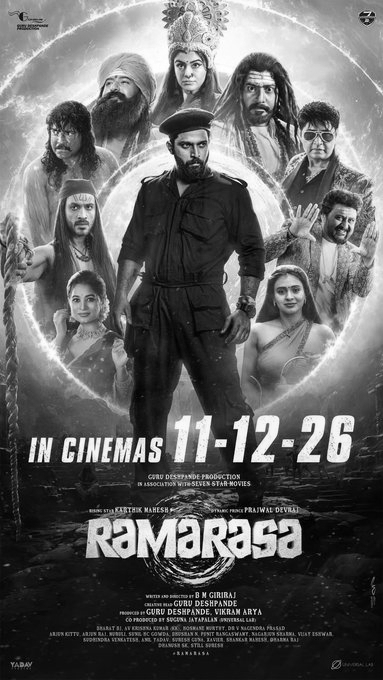 Ramarasa Sets December 11, 2026 Release Date With Grand Mythological Fantasy