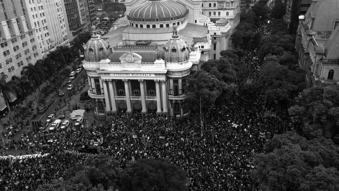 Never Again Bolsonaro: Thousands March In Rio Ahead Of Brazil Runoff