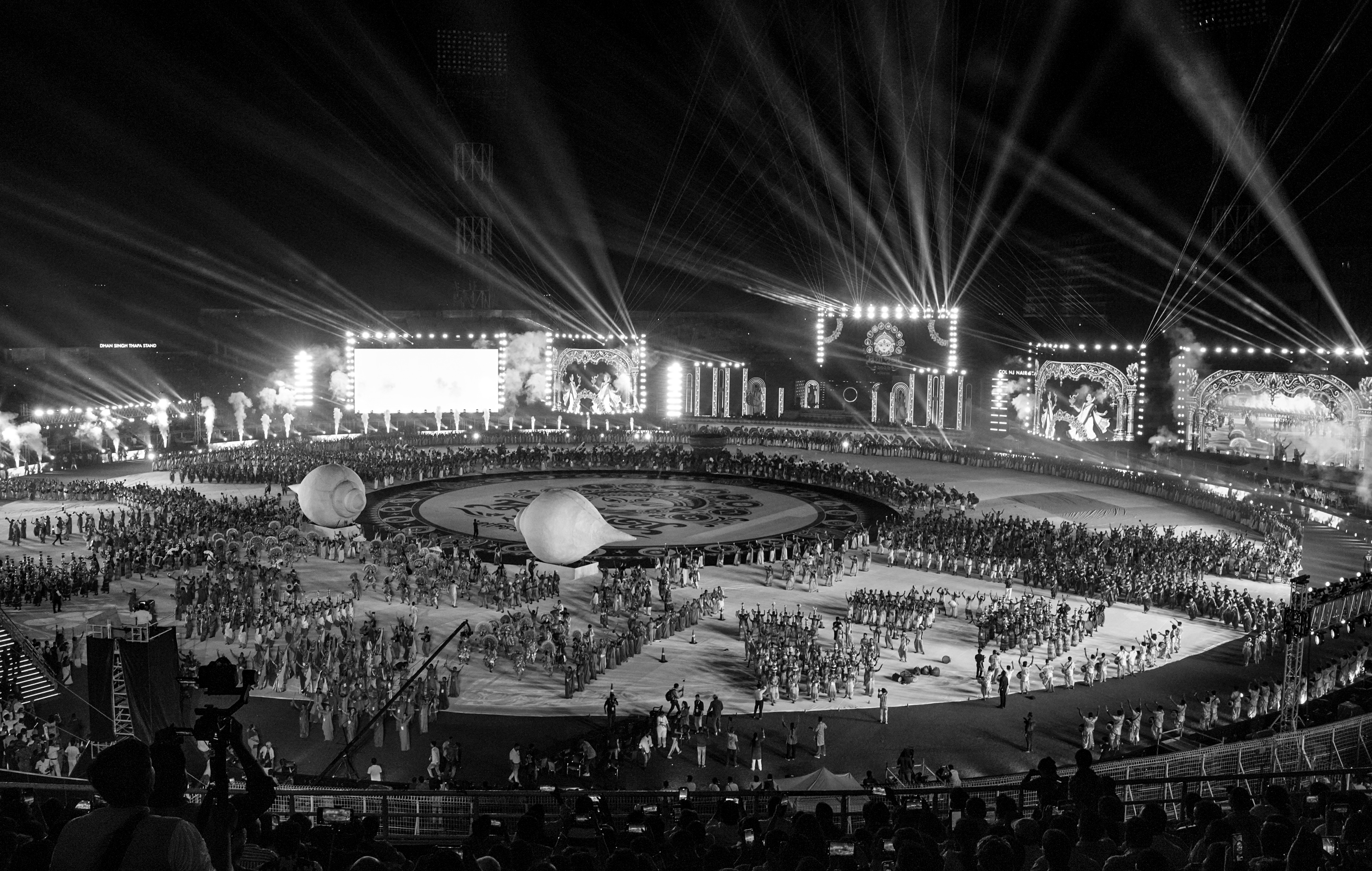 West Bengal Welcomes Devi Paksha With Music, Light-and-Sound Show and Drones