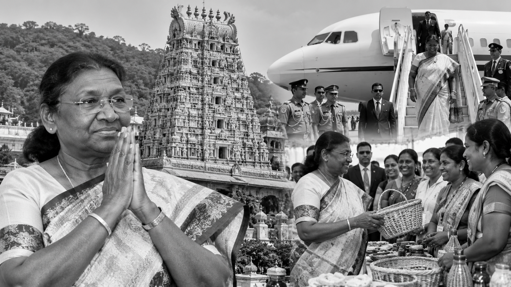 President Droupadi Murmu to Visit Vijayawada on October 14, 15