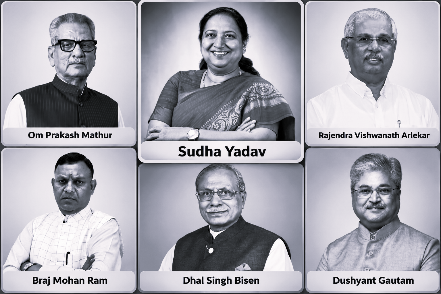 President Appoints Six Governors, Kargil Martyr’s Widow Sudha Yadav Named Karnataka Governor