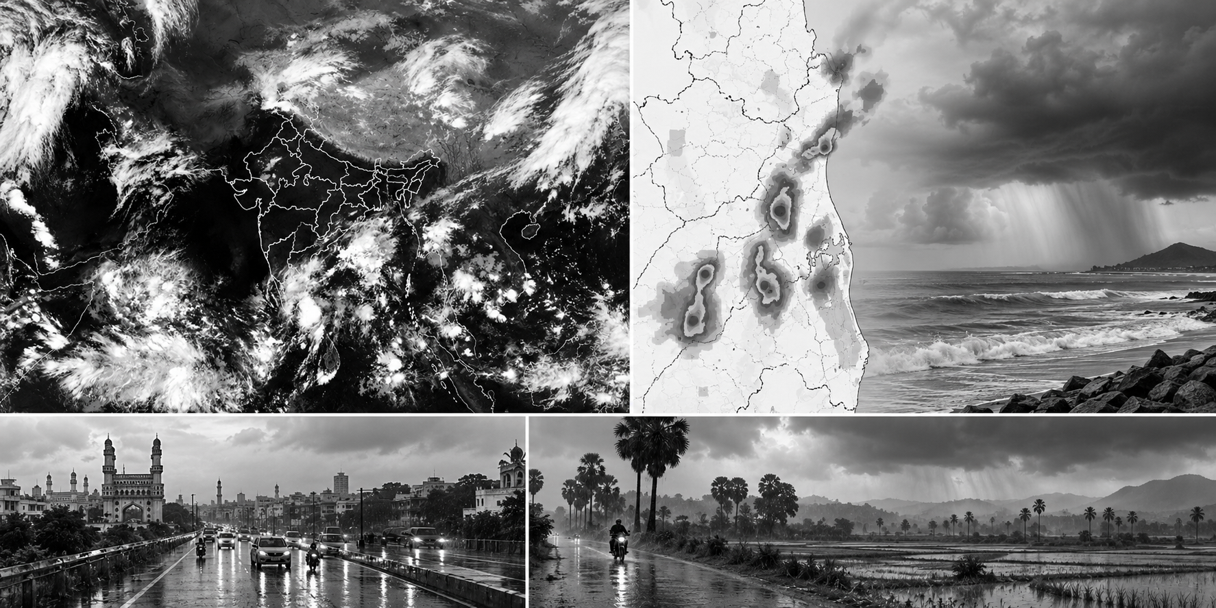 Widespread Rain Spell Likely Across Telugu States from October 15
