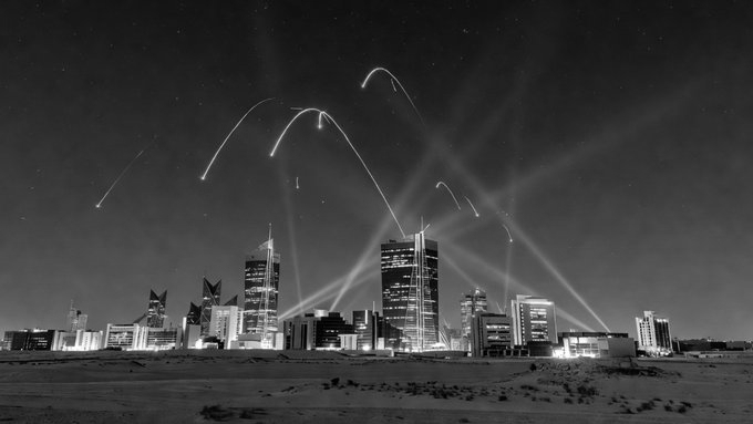 Saudi-Led Coalition Intercepts Houthi Missile Targeting Riyadh Amid Fears of Advanced Chinese-Linked Weapons