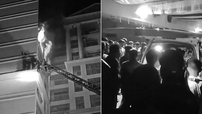 Maharashtra Fire Tragedy: Two Women Die as Blaze Engulfs 14-Storey Palghar Building