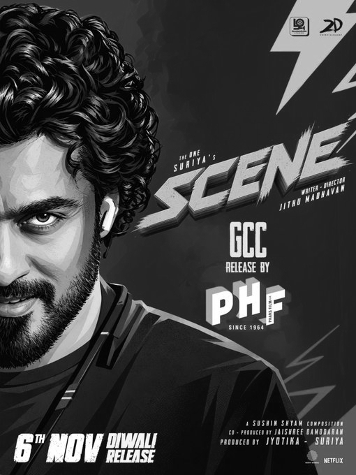 Suriya’s Scene Set for Major GCC Release During Diwali