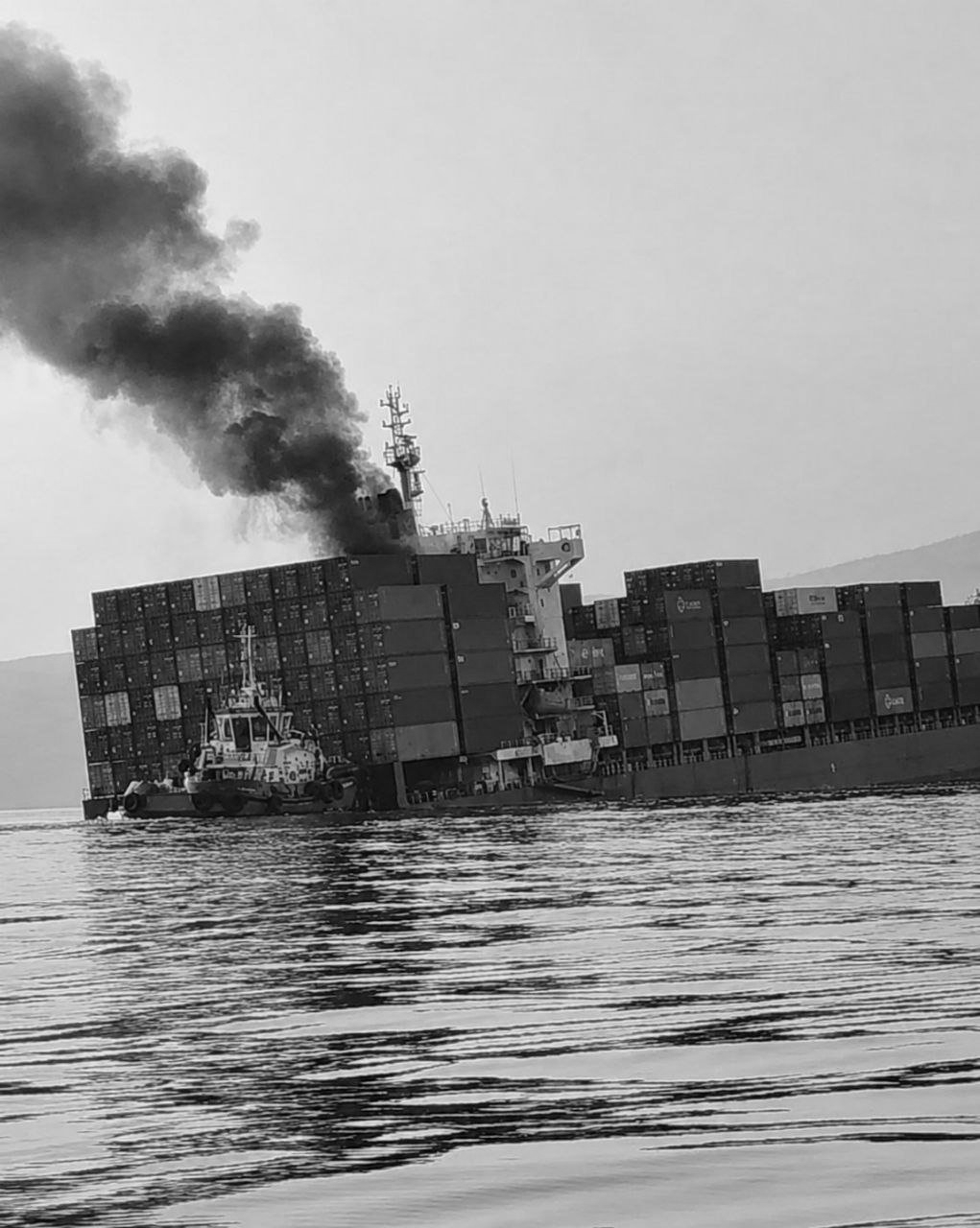 Ship Carrying 2,500 Containers Sinks After Hitting Naval Mine In Strait Of Hormuz, Says Iran