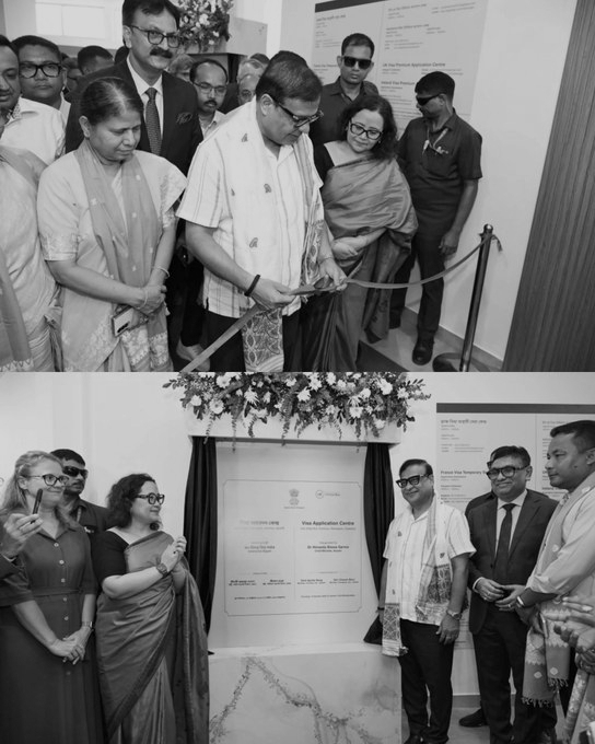 Assam CM Himanta Biswa Sarma Inaugurates Northeast’s First Visa Centre