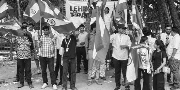 Tiranga Rally Blocked In Delhi, CJP’s Abhijeet Dipke And AISA’s Neha Bora Detained