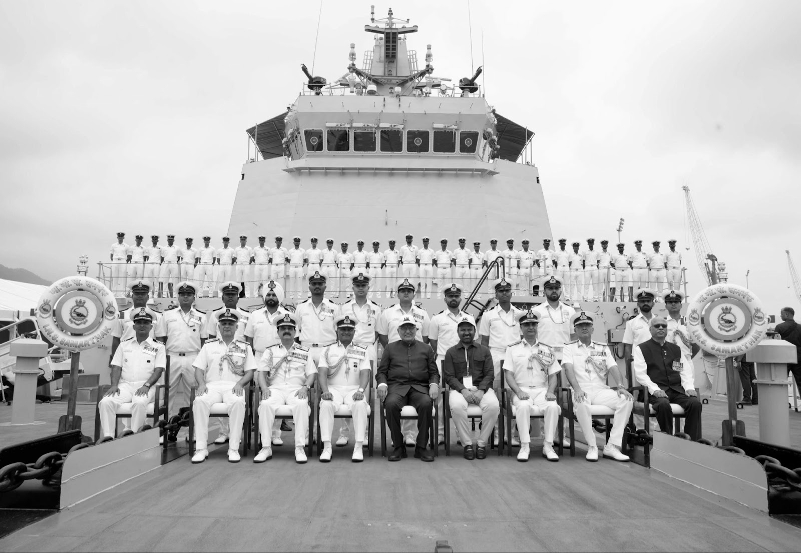 ‘Samarthak’ Joins Indian Navy: Indigenous Warship to Support Weapons Trials, Drone Operations