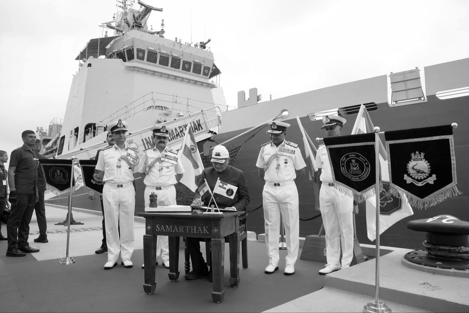 ‘Samarthak’ Joins Indian Navy: Indigenous Warship to Support Weapons Trials, Drone Operations