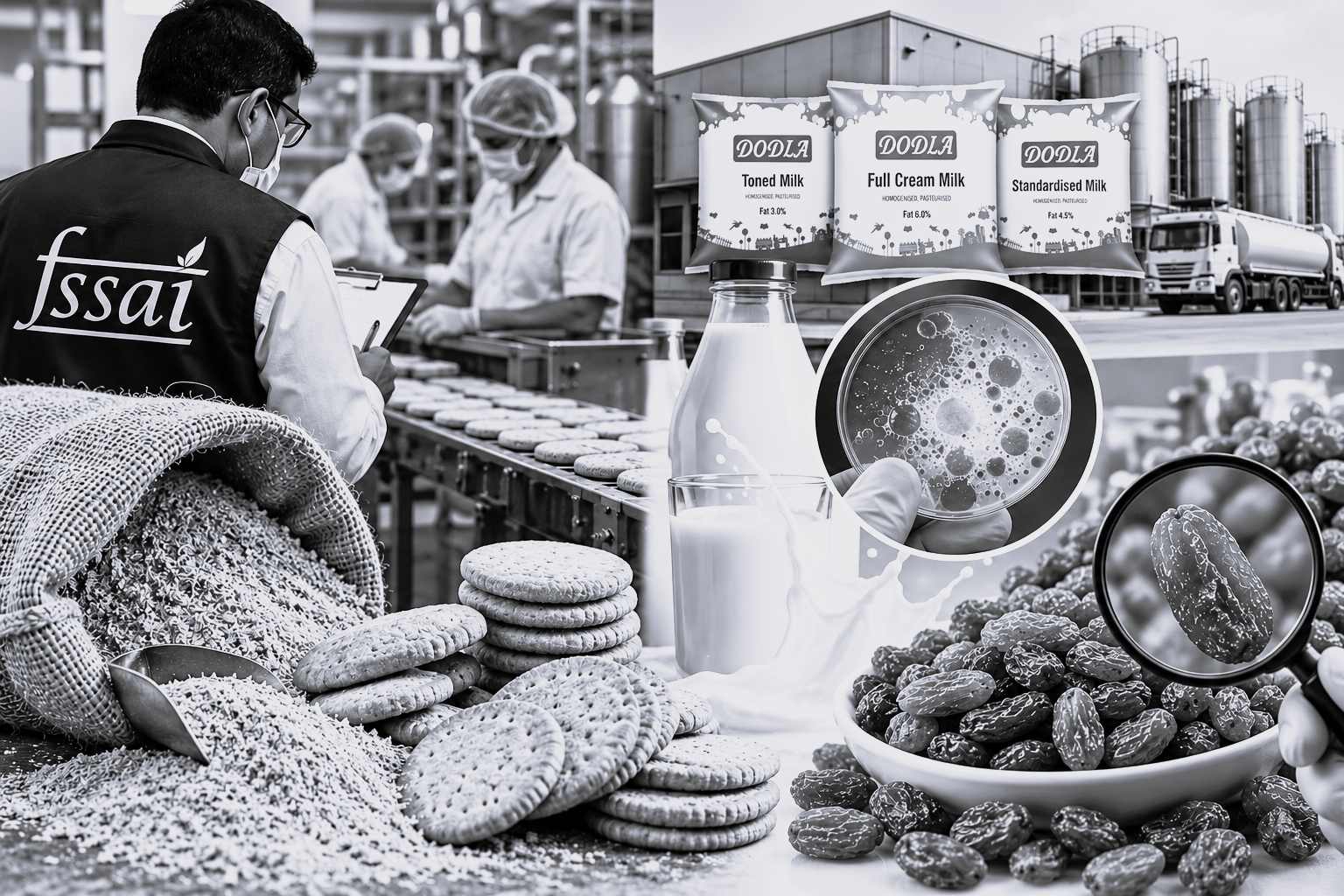 Priyagold Biscuits, Dodla Dairy Milk Face FSSAI Prosecution Over Safety Violations