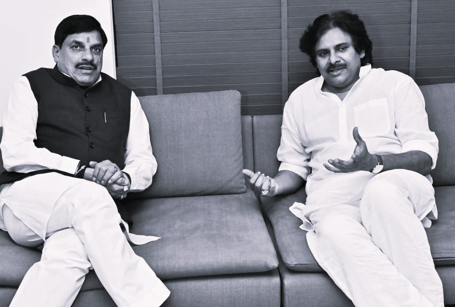 Deputy CM Pawan Kalyan, MP CM Mohan Yadav Discuss Development and Wildlife Conservation