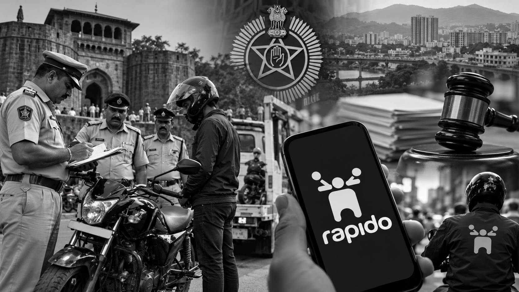 Pune RTO Books Rapido Over Alleged Illegal Bike-Taxi Operations