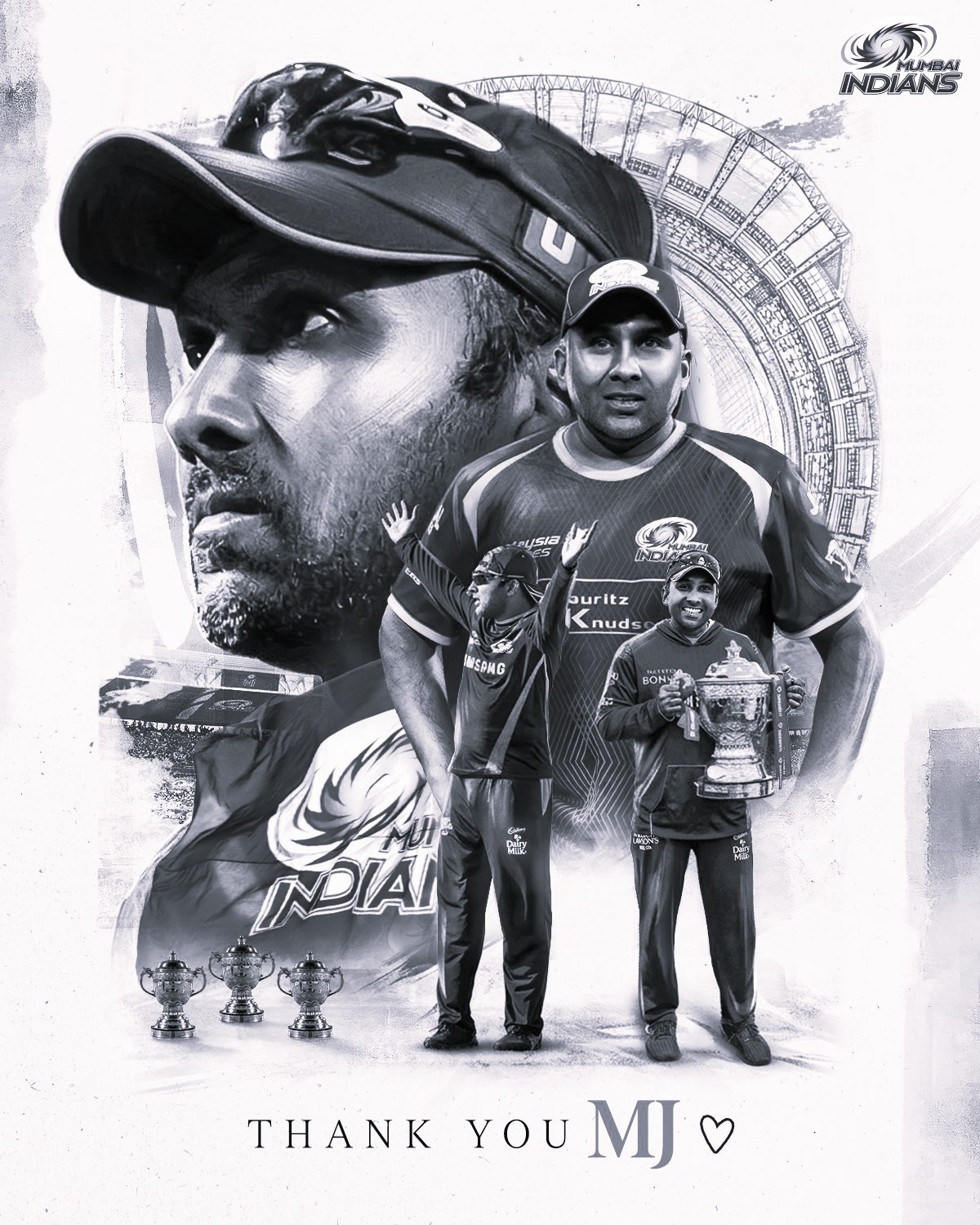 Mahela Jayawardene Steps Down as Mumbai Indians Head Coach
