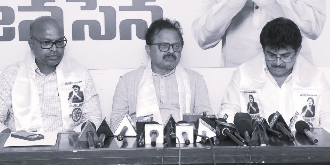 Jana Sena Accuses YSRCP of Disrupting Peace During Local Body Elections