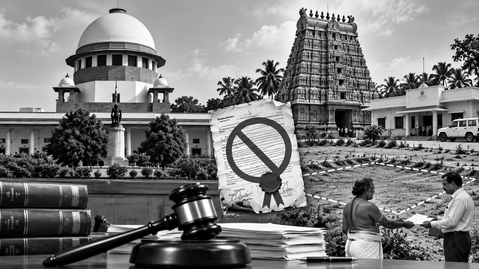 SC Invalidates Temple Land Gift to Tamil Nadu Government, Orders ₹31,000 Monthly Rent