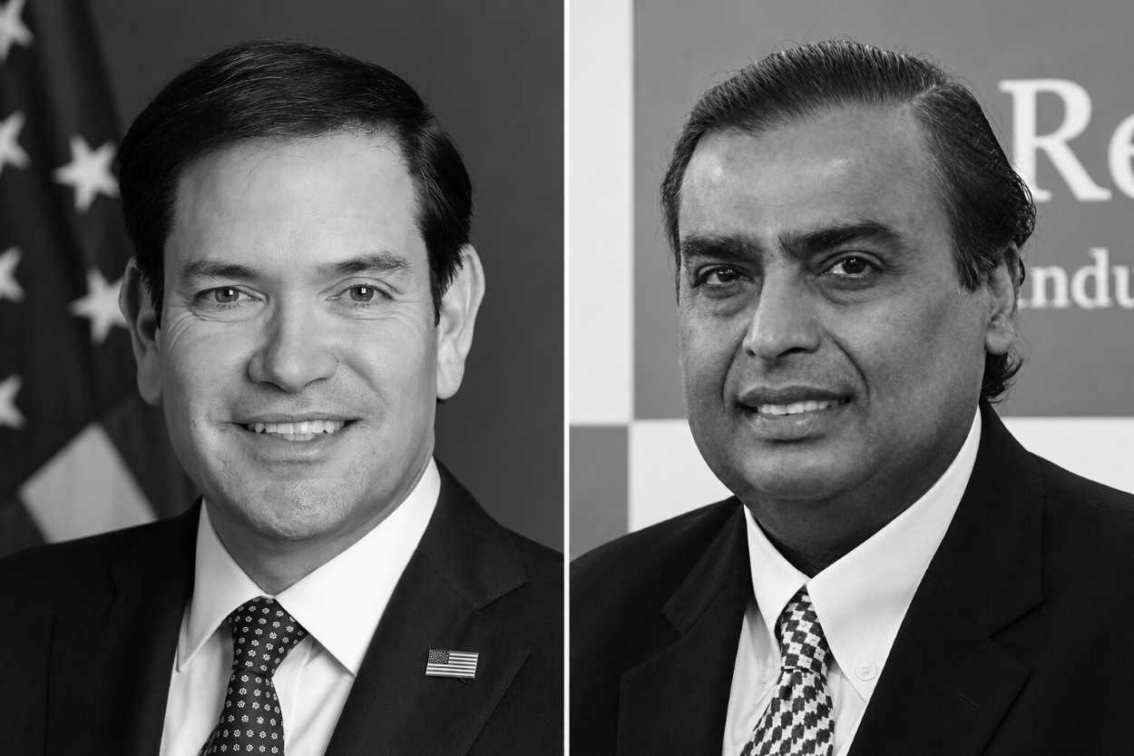 Marco Rubio’s Jamnagar Refinery Visit Draws Attention Amid US Diesel Crisis