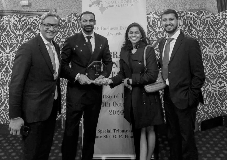 Amardeep Sharma Wins Banking Excellence Award at London’s House of Lords