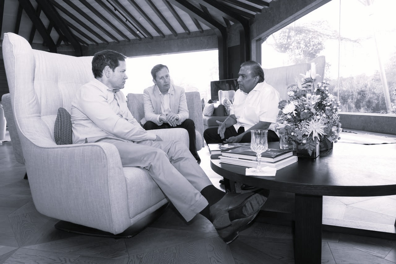Rubio Meets Adani, Tata Chiefs, Visits Reliance Refinery as India-US Trade Deal Nears Finish Line