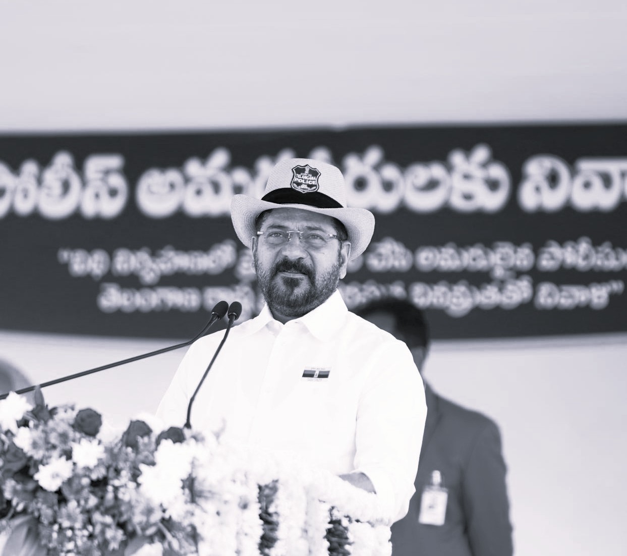 CM Revanth Reddy Pays Tribute to Police Martyrs, Promises Full Police Recruitment by 2028