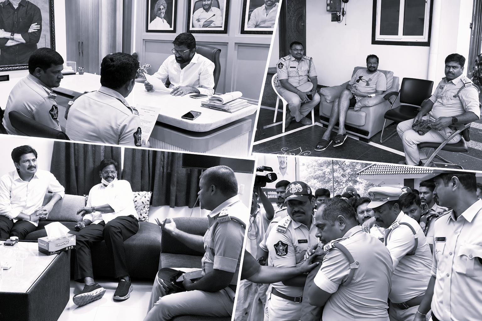 AP Local Poll Tensions Continue as YSRCP Alleges Leaders’ House Arrests