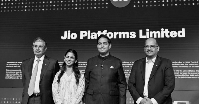Jio Platforms IPO Draws Strong Day 2 Demand as Overall Subscription Reaches 3.47 Times