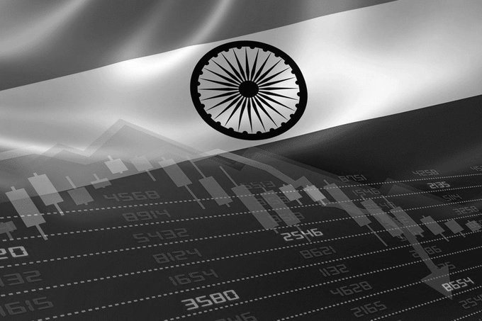 Sensex Sheds 460 Points, Nifty Falls 124 as Crude Oil Surges Above USD 112