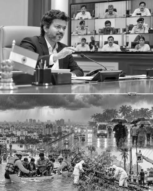Tamil Nadu Rains: CM Vijay Reviews Emergency Preparedness, Relief Measures