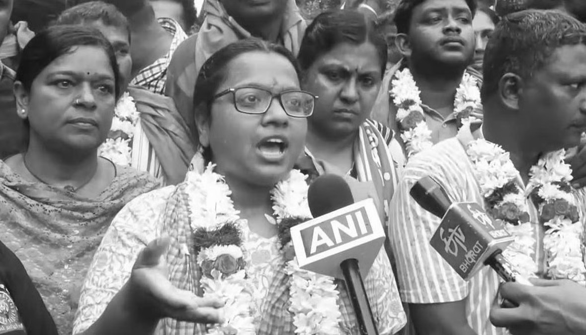 NTK’s Karthika Walks Out on Bail, Alleges Restrictions on Election Campaigning