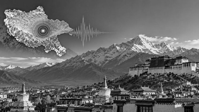 7.0-Magnitude Earthquake Hits Tibet, 16 Dead, 76 Injured as Thousands Evacuated