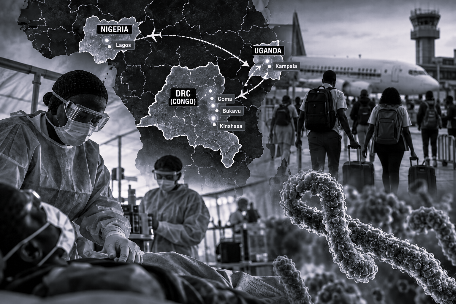 Ebola Outbreak Nears 10,000 Cases in Congo as Cross-Border Fears Grow