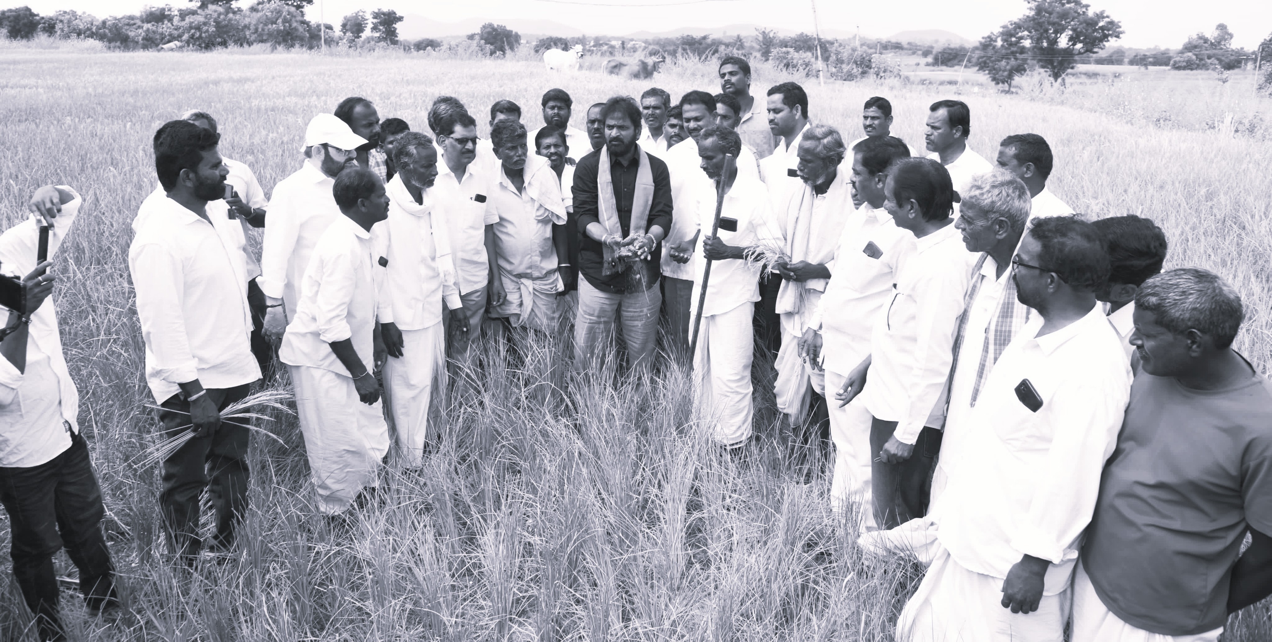 Power Cuts, Irrigation Crisis Push Palamuru Farmers to the Brink: BRS Leaders
