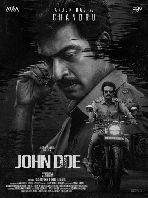 Arjun Das Unveils Intense First Look of Tamil Thriller ‘John Doe’, Film Set for November Release