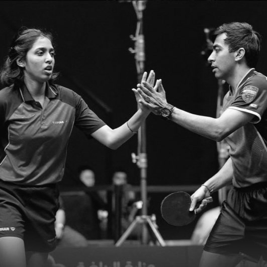 India Ends 72-Year Wait for Asian Table Tennis Mixed Doubles Medal with Historic Bronze