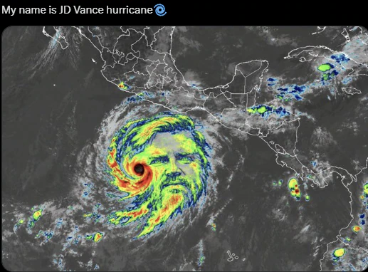 Hurricane Vance Sparks JD Vance Memes as Mexico’s Pacific Coast Faces Dangerous Swells