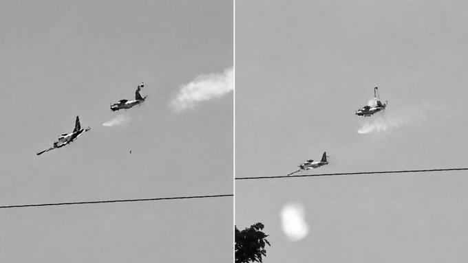 Four Pilots Dead After Two Philippine Air Force Planes Collide Mid-Air During Training