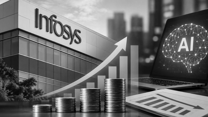 Infosys AI Revenue Jumps 29% Sequentially, FY27 Growth Guidance Cut to 1-2%
