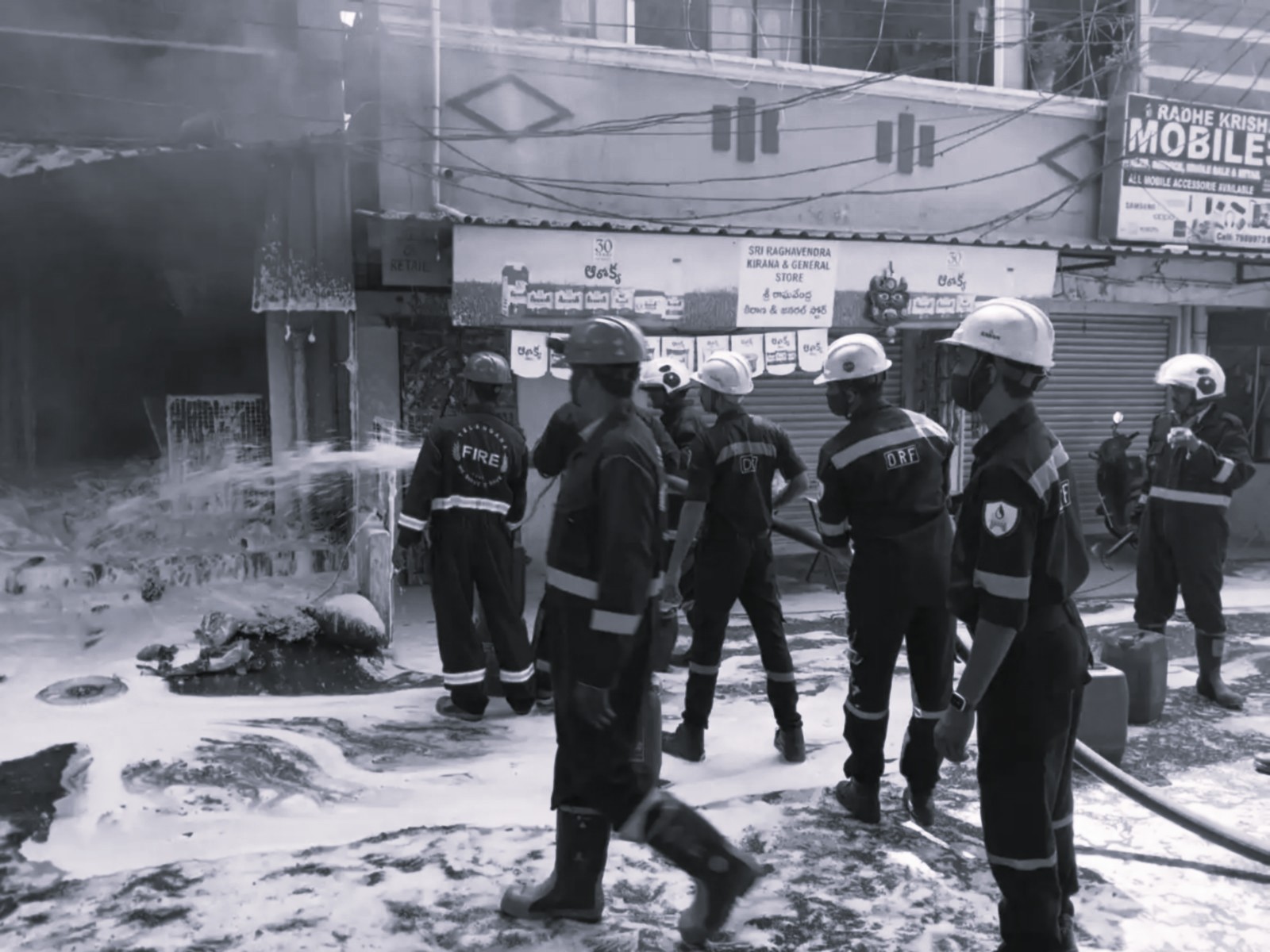 Scrap Shop Fire in Hyderabad’s Ramanthapur Leaves Owner Injured