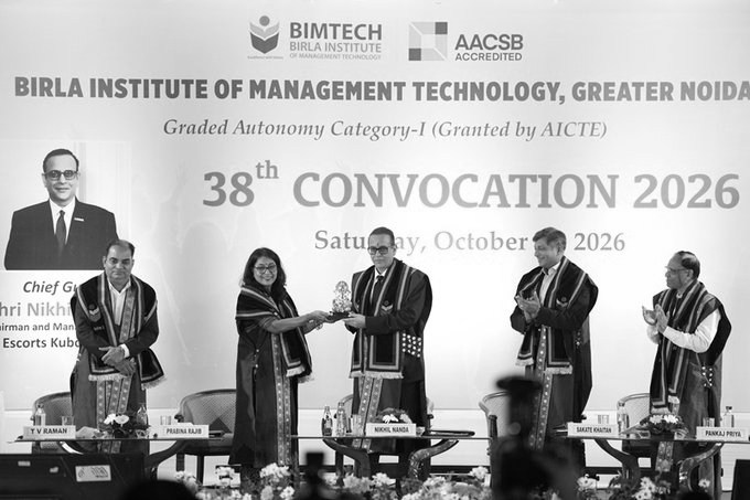 BIMTECH Re-Earns AICTE Category-I Graded Autonomy Status at 38th Convocation