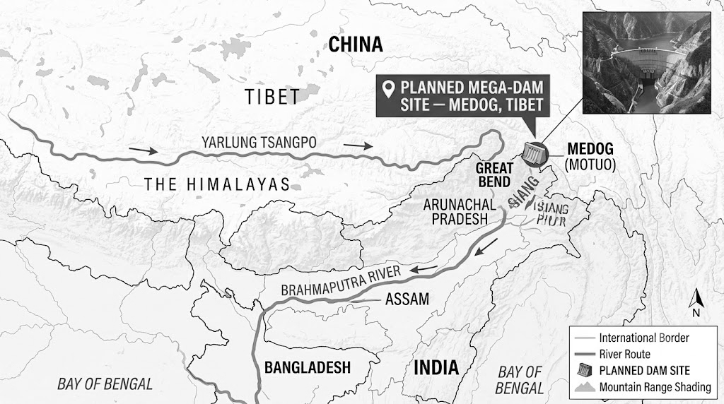 China’s Mega-Dam on Brahmaputra: A Flood Warning From Its Own Researchers