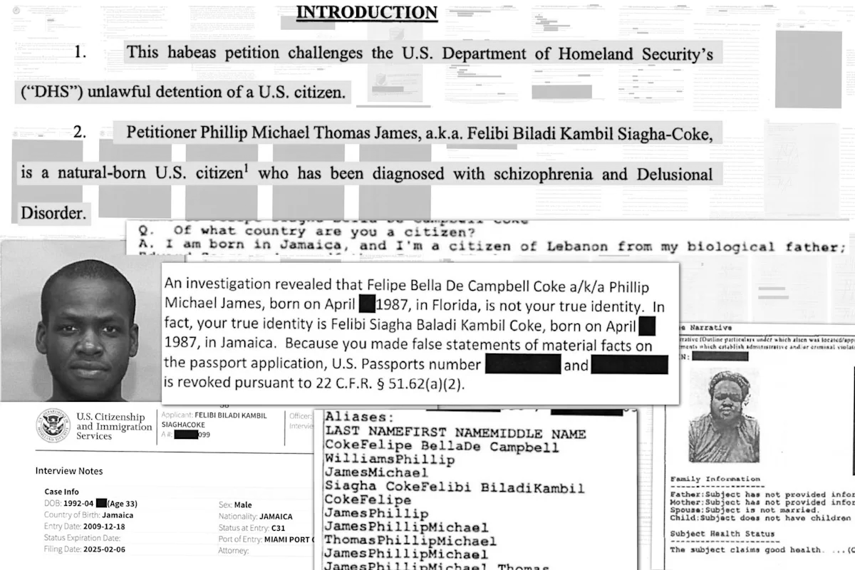 ICE Detains Florida-Born Man for Months Despite Birth Records, Faces Deportation to Jamaica