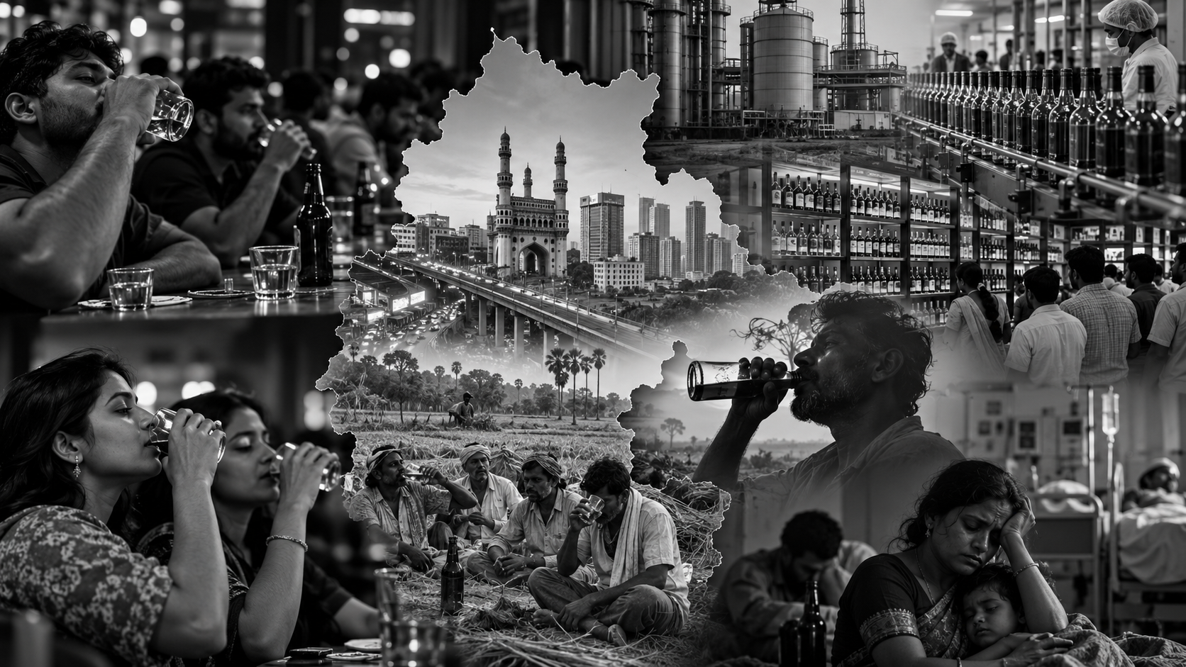 Telangana’s Alcohol Story: Big Sales, Rural - Urban Divide and a Public Health Challenge