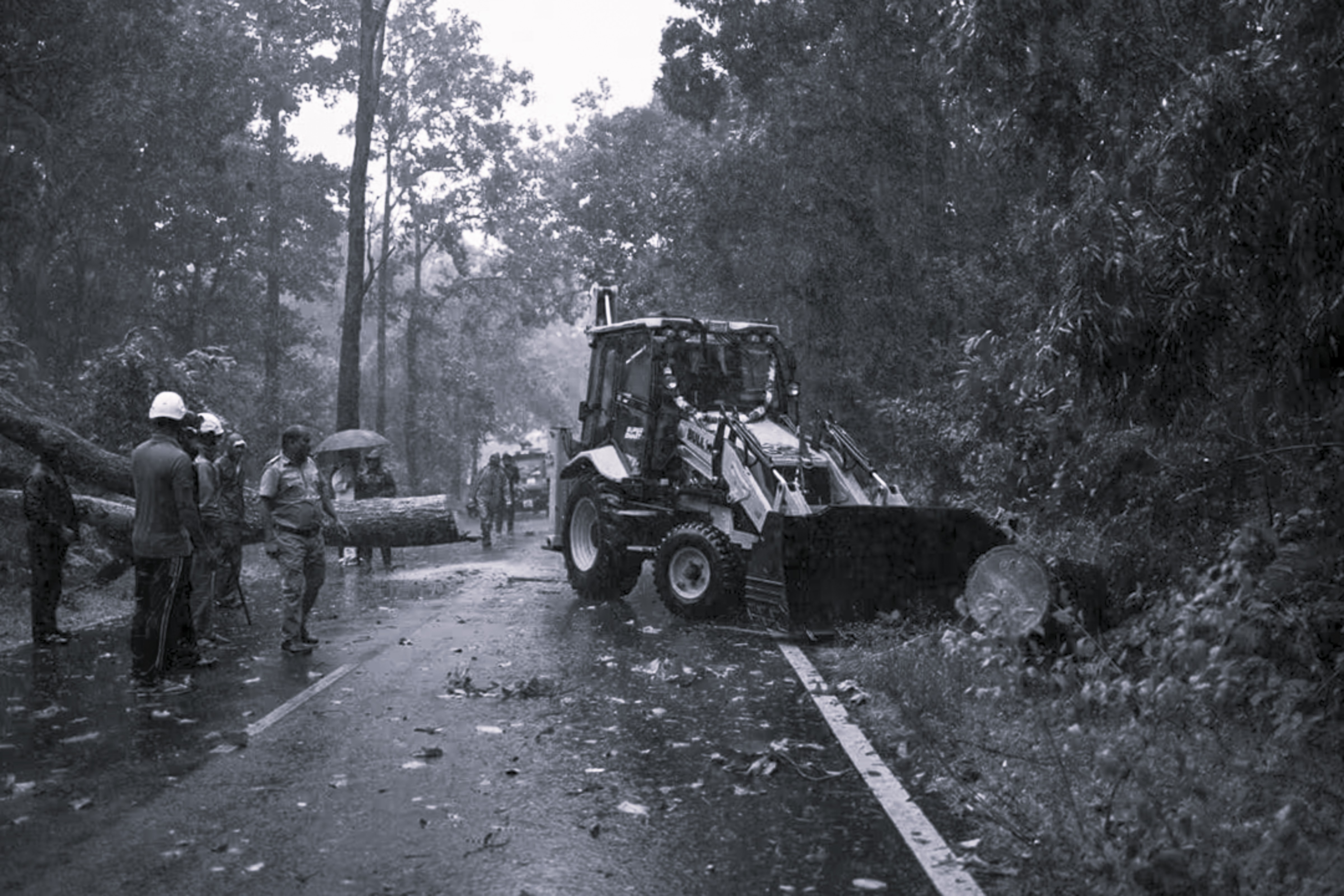 Andhra Cyclone Havoc: Two Dead, Thousands Evacuated, Roads Damaged